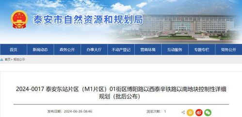 泰安東站片區最新規劃信息發布 打造交通樞紐新極核